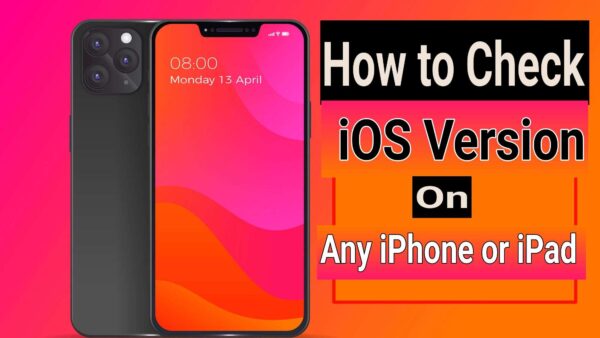 How to Check iOS Version