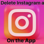 How to Delete Instagram Account from App