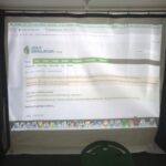 How to fix projector screen wrinkles