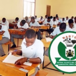 students writting nabteb exam in a hall
