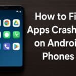 how to fix apps crashing on android phones