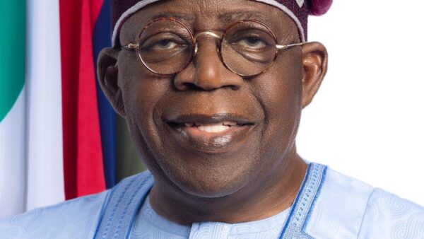 Portrait photo of Nigeria's President Bola Tinubu