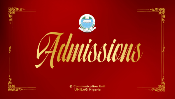 University of Lagos admissions graphic for the 2026/2027 session