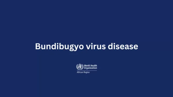 WHO Africa graphic for Nigeria's confirmed imported case of Ebola Bundibugyo virus disease